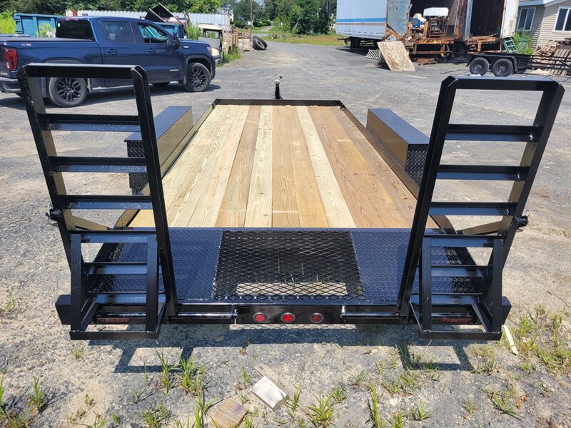 2027 GRANITE STATE SK12000A18 Skid-Steer-Equipment Trailer - Photo 3 - Winchester, NH 03470