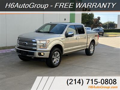 2017 Ford F-150 Platinum - Photo 1 - Plano, TX 75074