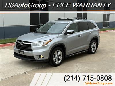 2015 Toyota Highlander Limited   - Photo 1 - Plano, TX 75074