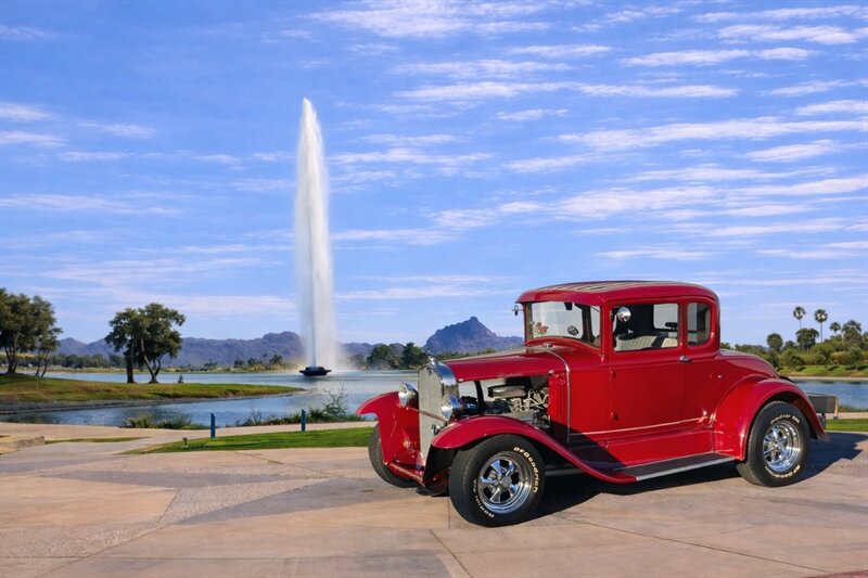 1930 Ford Model A 5 Window Coupe  