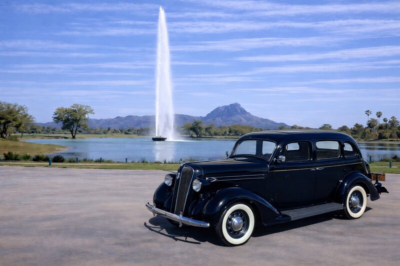 1936 Plymouth P2 Four Door Sedan  