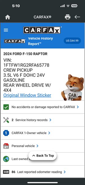 2024 Ford F-150 Raptor   - Photo 60 - West Palm Beach, FL 33411