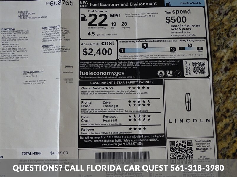 2014 Lincoln MKS   - Photo 56 - West Palm Beach, FL 33411