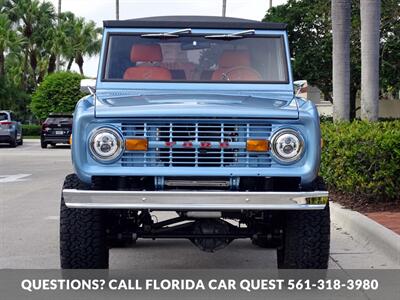 1972 Ford Bronco RESTO MOD  4 WHEEL DRIVE