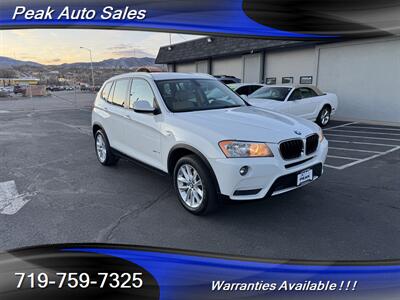 2013 BMW X3 xDrive28i  