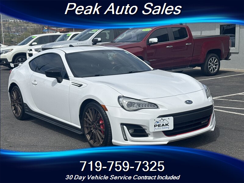 Ceramic White 2020 Subaru BRZ tS RWD Coupe Rear-Wheel Drive 6-Speed Manual