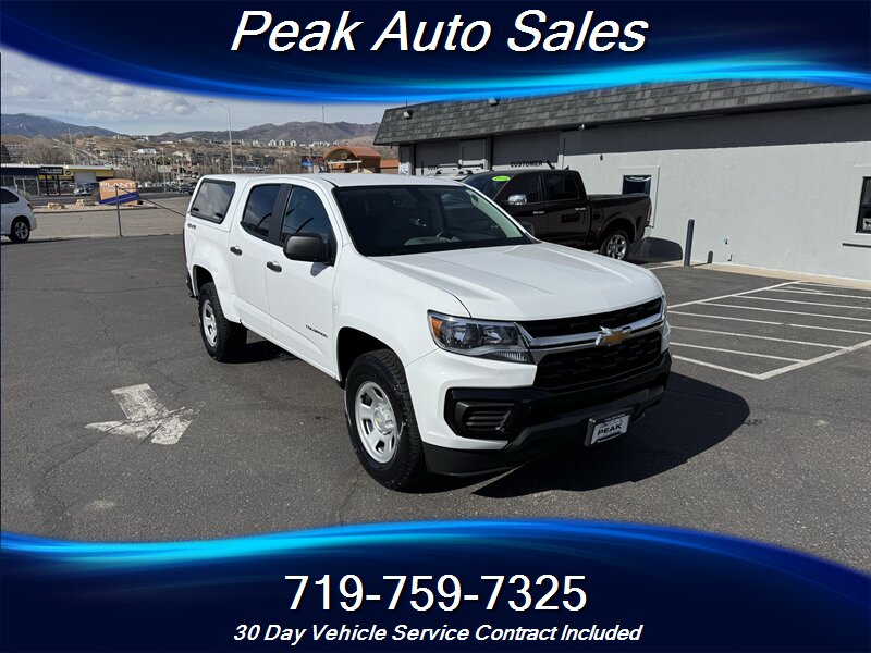 2021 Chevrolet Colorado Work Truck   - Photo 1 - Colorado Springs, CO 80907