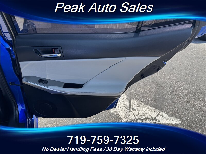 2016 Lexus IS 300 F-SPORT   - Photo 31 - Colorado Springs, CO 80907