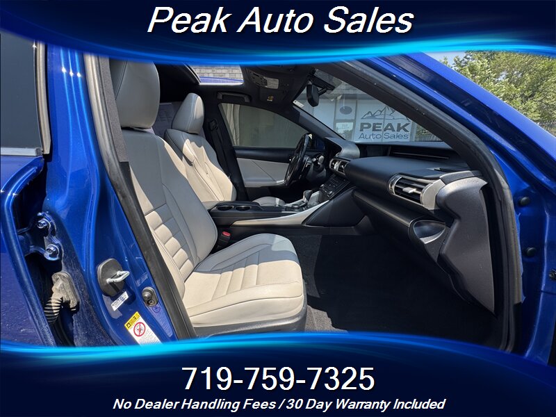 2016 Lexus IS 300 F-SPORT   - Photo 34 - Colorado Springs, CO 80907