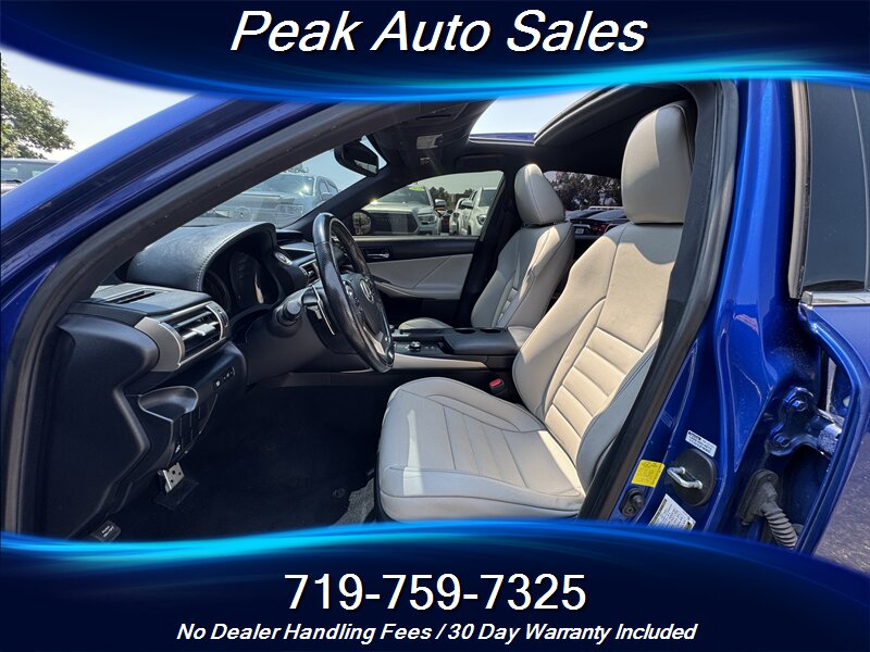 2016 Lexus IS 300 F-SPORT   - Photo 14 - Colorado Springs, CO 80907