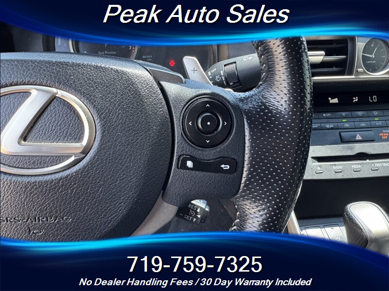 2016 Lexus IS 300 F-SPORT   - Photo 18 - Colorado Springs, CO 80907