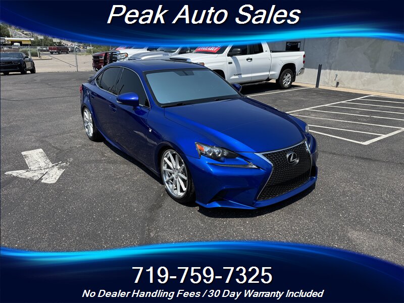 2016 Lexus IS 300 F-SPORT   - Photo 1 - Colorado Springs, CO 80907