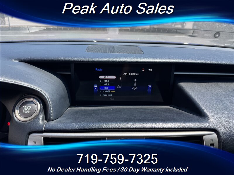 2016 Lexus IS 300 F-SPORT   - Photo 22 - Colorado Springs, CO 80907