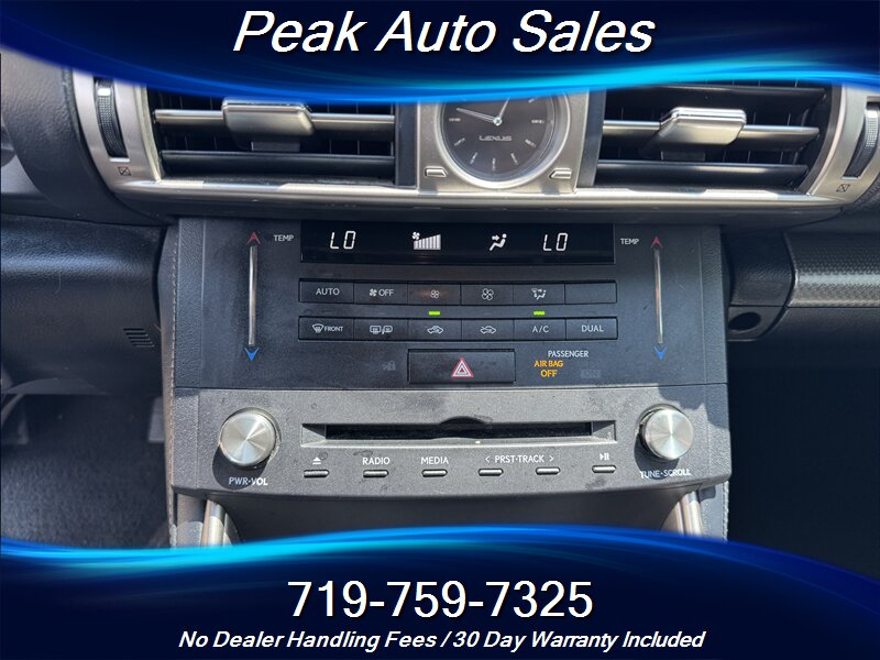 2016 Lexus IS 300 F-SPORT   - Photo 24 - Colorado Springs, CO 80907