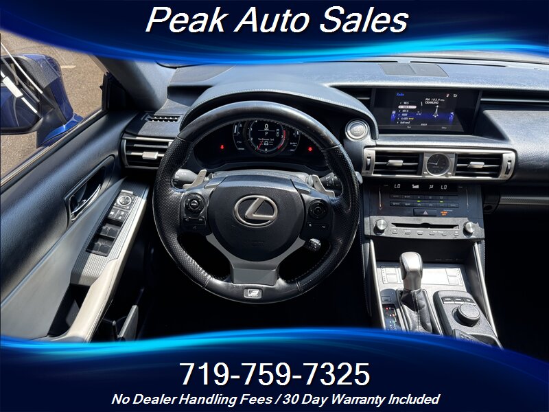 2016 Lexus IS 300 F-SPORT   - Photo 16 - Colorado Springs, CO 80907