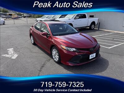 2018 Toyota Camry LE Sedan