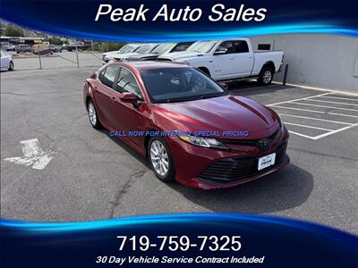 2018 Toyota Camry LE Sedan
