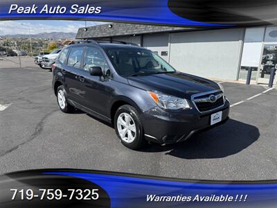 2016 Subaru Forester 2.5i   - Photo 1 - Colorado Springs, CO 80907