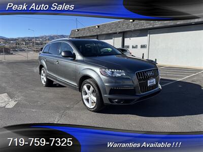 2015 Audi Q7 3.0T quattro S line Prest   - Photo 1 - Colorado Springs, CO 80907