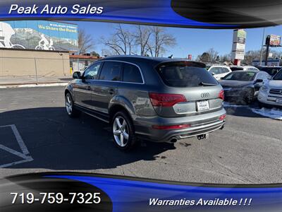 2015 Audi Q7 3.0T quattro S line Prest   - Photo 5 - Colorado Springs, CO 80907