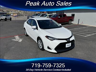 2018 Toyota Corolla LE Sedan