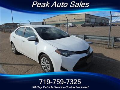 2018 Toyota Corolla LE Sedan