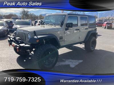 2018 Jeep Wrangler JK Unlimited Sport S   - Photo 3 - Colorado Springs, CO 80907