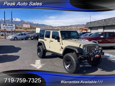 2018 Jeep Wrangler JK Unlimited Sport S   - Photo 1 - Colorado Springs, CO 80907