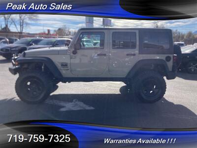 2018 Jeep Wrangler JK Unlimited Sport S   - Photo 4 - Colorado Springs, CO 80907