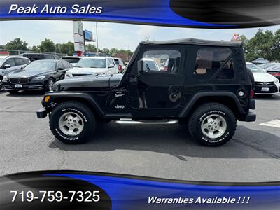 2000 Jeep Wrangler Sport   - Photo 4 - Colorado Springs, CO 80907