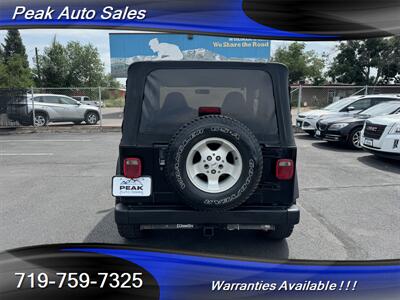 2000 Jeep Wrangler Sport   - Photo 6 - Colorado Springs, CO 80907