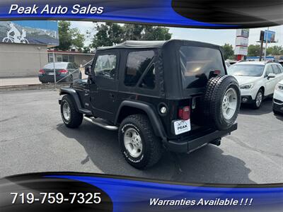 2000 Jeep Wrangler Sport   - Photo 5 - Colorado Springs, CO 80907