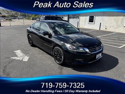 2014 Honda Accord EX-L V6 Sedan