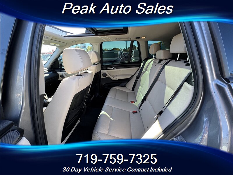 2017 BMW X3 xDrive28i - Photo 27 - Colorado Springs, CO 80907