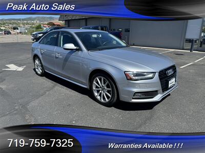 2015 Audi A4 2.0T quattro Premium Plus   - Photo 1 - Colorado Springs, CO 80907