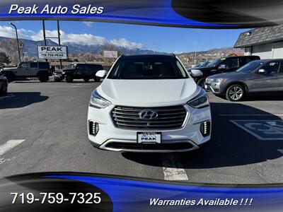 2017 Hyundai SANTA FE Limited Ultimate   - Photo 2 - Colorado Springs, CO 80907