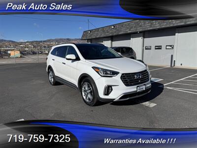 2017 Hyundai SANTA FE Limited Ultimate   - Photo 1 - Colorado Springs, CO 80907