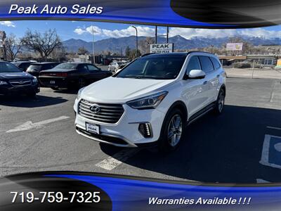 2017 Hyundai SANTA FE Limited Ultimate   - Photo 3 - Colorado Springs, CO 80907