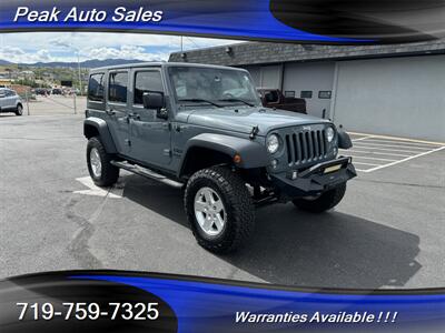 2015 Jeep Wrangler Unlimited Sport   - Photo 1 - Colorado Springs, CO 80907