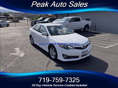 2012 Toyota Camry SE Sedan