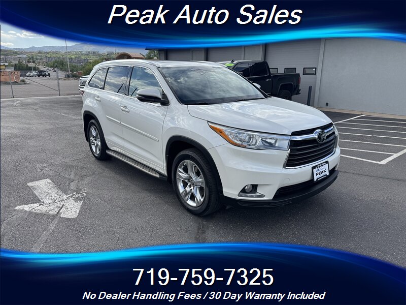 2016 Toyota Highlander Limited Platinum - Photo 1 - Colorado Springs, CO 80907