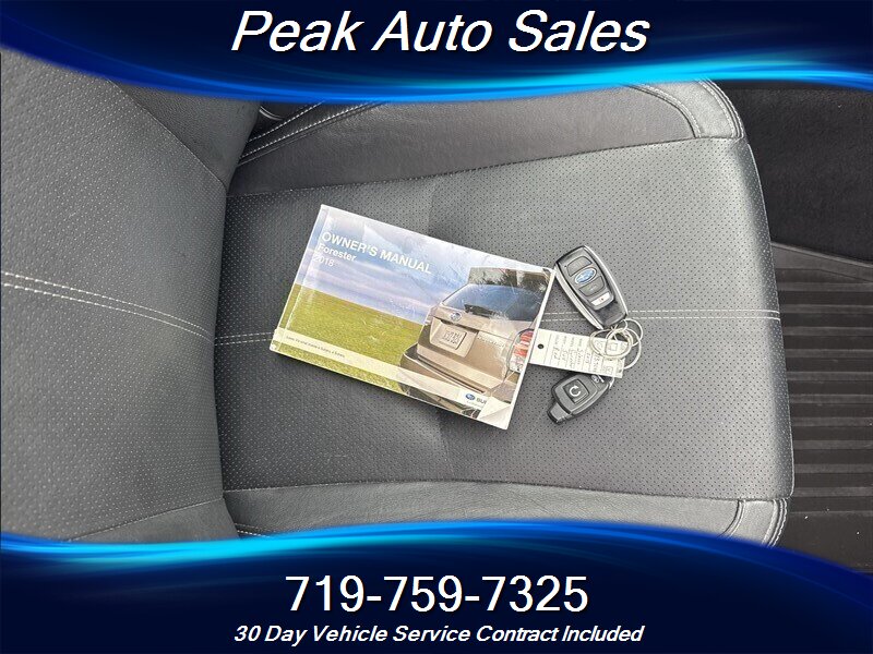 2018 Subaru Forester 2.5i Touring - Photo 32 - Colorado Springs, CO 80907