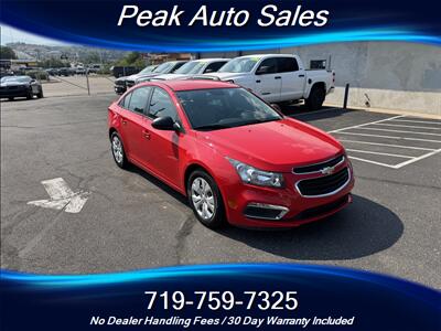 2015 Chevrolet Cruze LS Auto Sedan