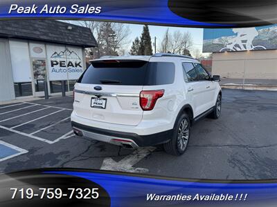 2017 Ford Explorer Platinum   - Photo 7 - Colorado Springs, CO 80907