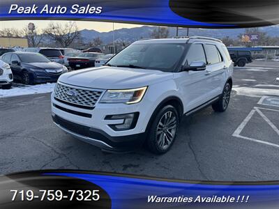 2017 Ford Explorer Platinum   - Photo 3 - Colorado Springs, CO 80907