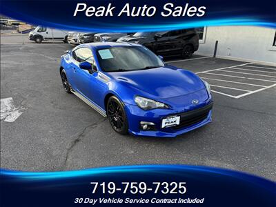 2015 Subaru BRZ Series.Blue Coupe