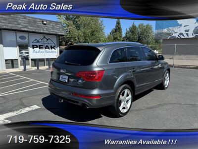 2014 Audi Q7 3.0T quattro S line Prestige   - Photo 7 - Colorado Springs, CO 80907