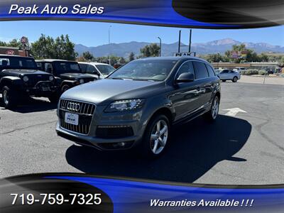 2014 Audi Q7 3.0T quattro S line Prestige   - Photo 3 - Colorado Springs, CO 80907