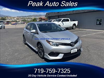 2017 Toyota Corolla iM Hatchback