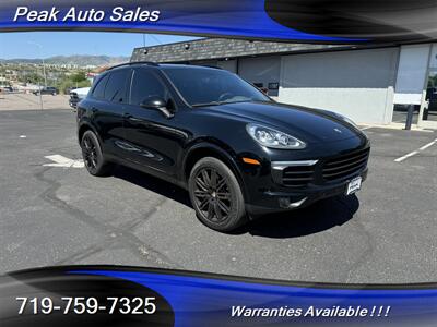 2017 Porsche Cayenne Platinum Edition   - Photo 1 - Colorado Springs, CO 80907